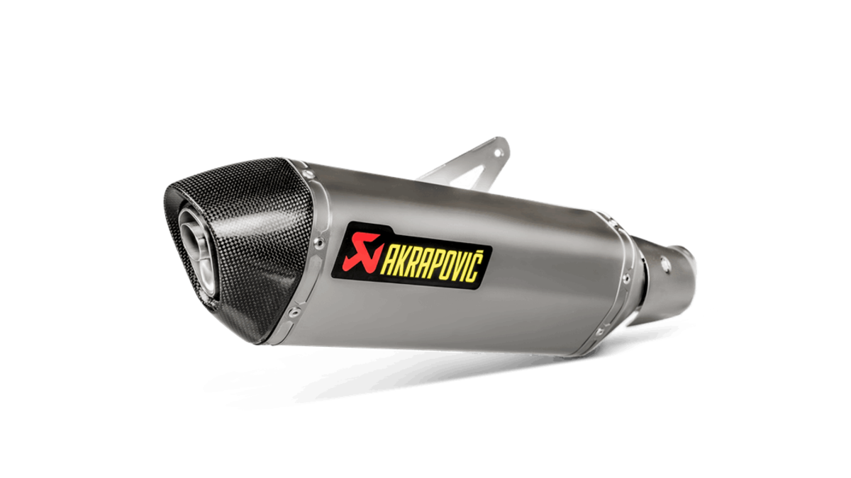 AKRAPOVIC Z400 19-22/NINJA 18-22 TITANIUM SLIP-ON S-K4SO7-HRT