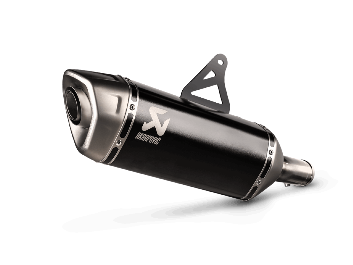 AKRAPOVIC XL750 TRANSALP 23-24 TITANIUM SLIP-ON S-H7SO6-HRTBL