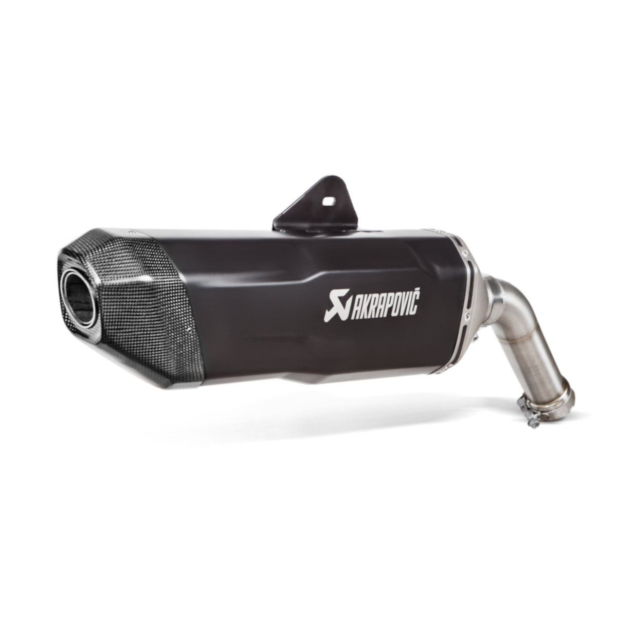 AKRAPOVIC F800/900GS 24-25 TITANIUM BLK SLIP-ON S-B9SO3-HFBFCTBL