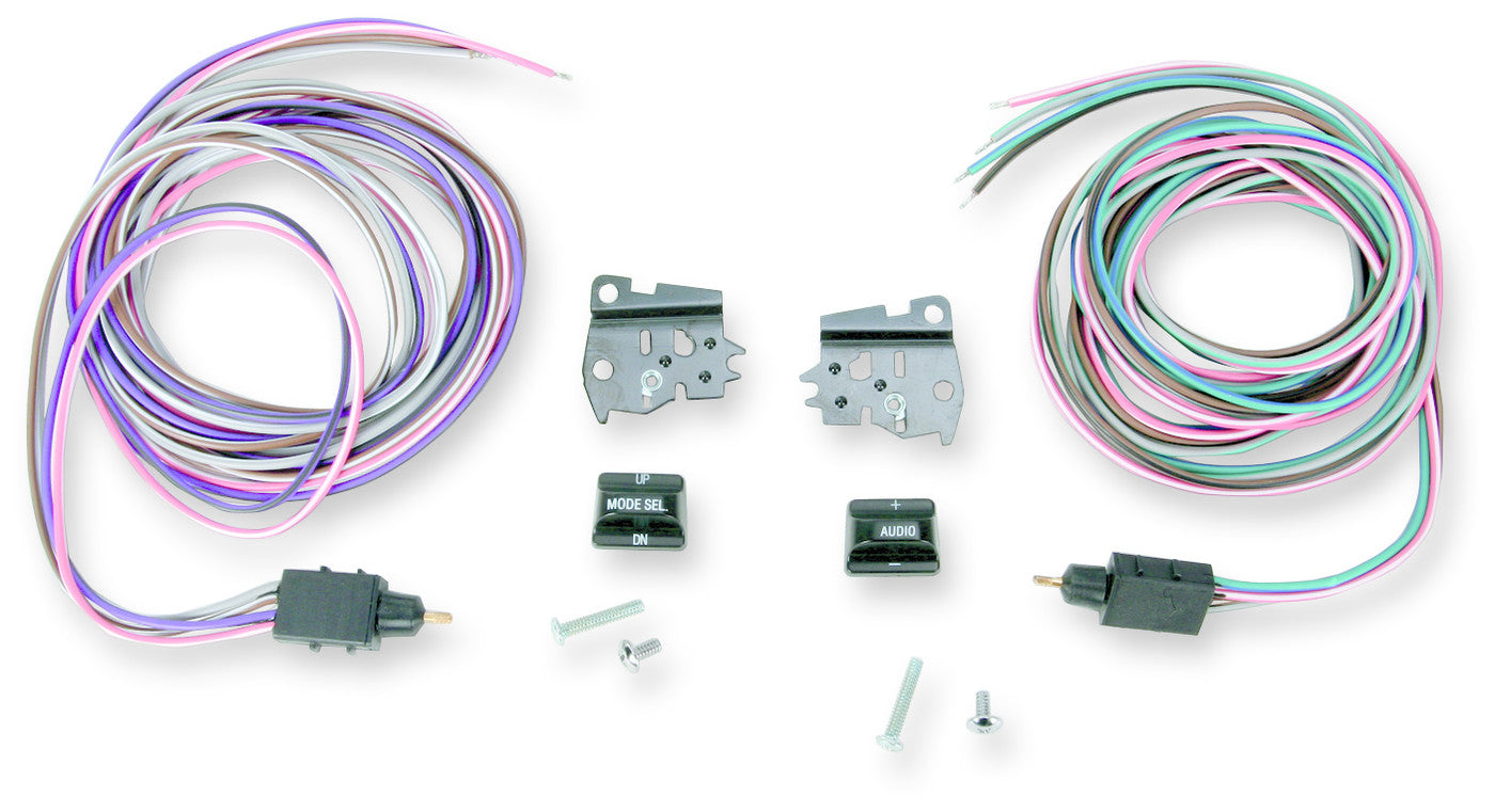 DRAG SPECIALTIES 96-13 RADIO SWITCH KIT BLACK 0616-0125