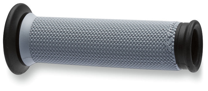 RENTHAL 2 CMPND FULL DIAMOND ST GRIP GY/BK 32MM G176