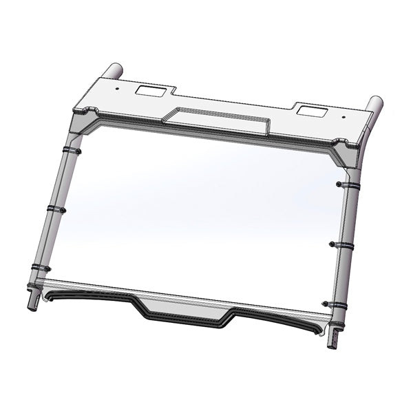 DIRECTION 2 WINDSHIELD FULL GP POL DIRECTION2 RZRXP19WS1104GP