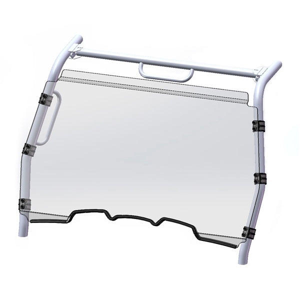 DIRECTION 2 WINDSHIELD FULL FT KYMCO DIRECTION2 KYMCOWS3001