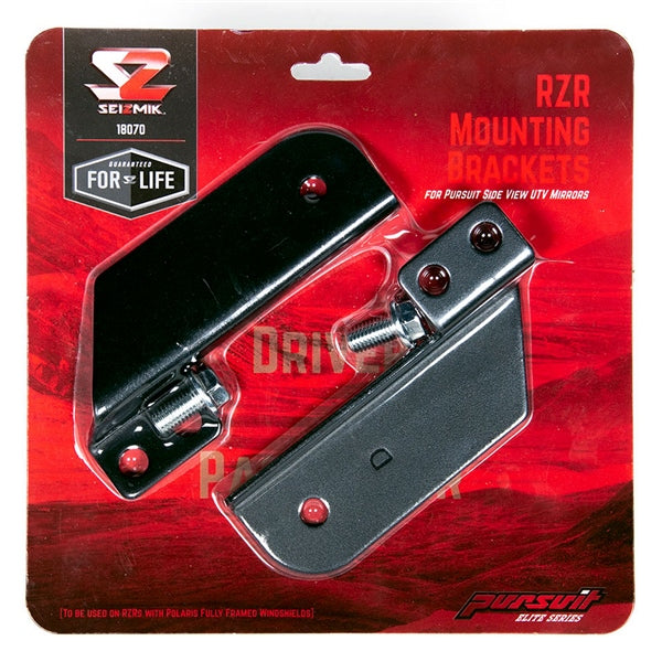 SEIZMIK MIRROR MOUNTS PURSUIT RZR 56-18070