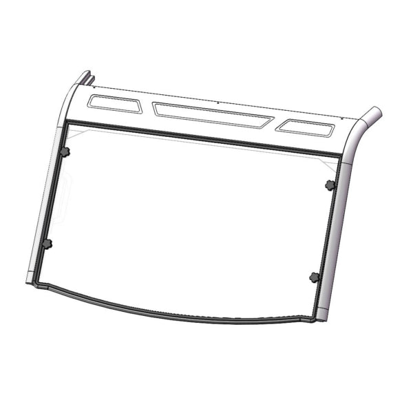 DIRECTION 2 WINDSHIELD FULL FIXED POL DIRECTION2 RNGXPWS7001