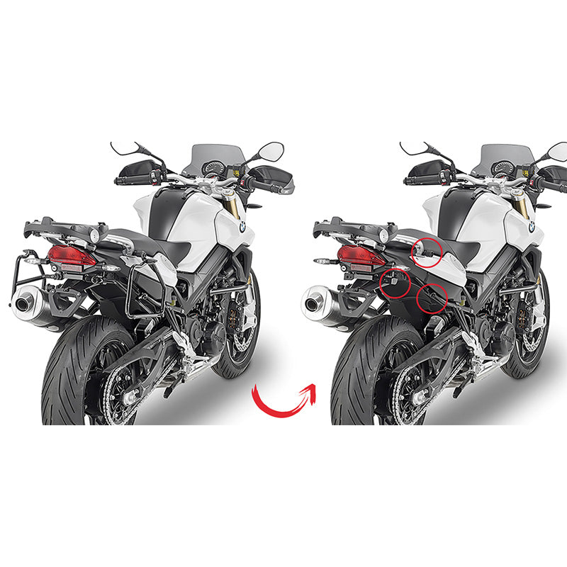 KAPPA TUBULAR SIDECASES HOLDER BMW F800R 15-16 KLR5118