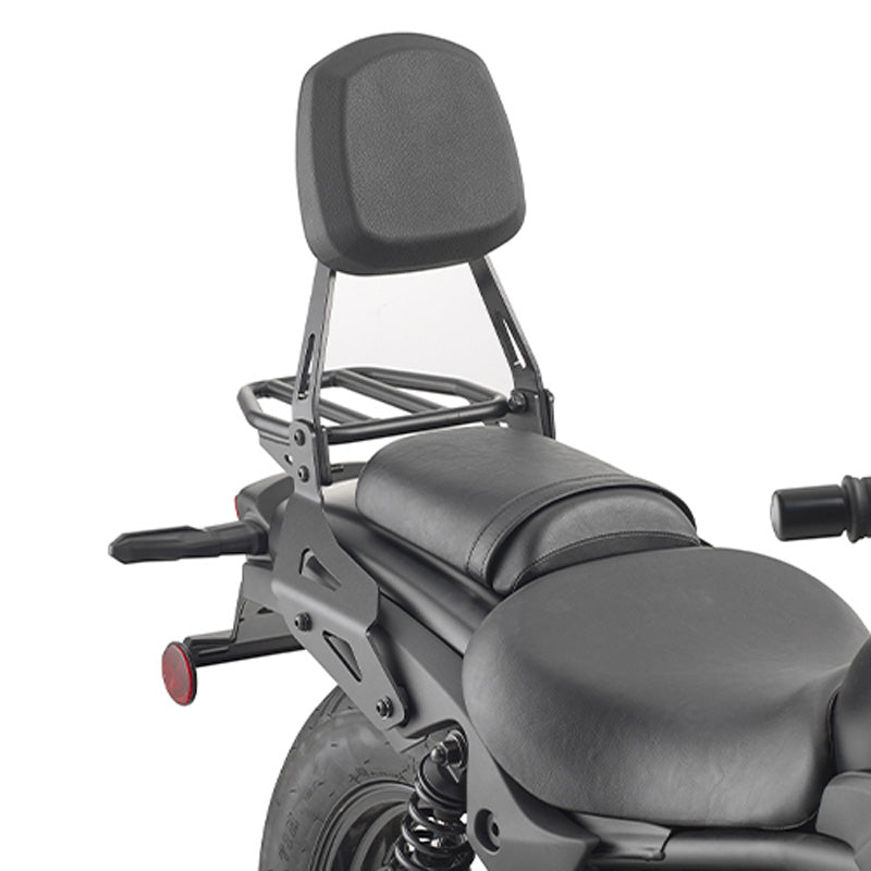KAPPA BACKREST + RACK BLACK ELIMINATOR 500 KTS4134C