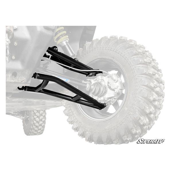 SUPERATV HIGH-CLEARANCE 2" FORWARD OFFSET A-ARMS W/ HEAVY DUTY BALL JOINTS CAN-AM AA-CA-DEFXMR-OHCBH02