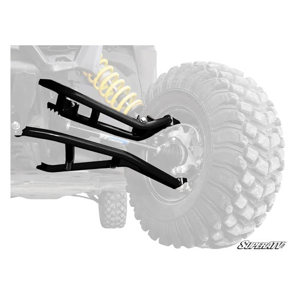 SUPERATV HIGH-CLEARANCE A-ARMS W/ BLK HEAVY DUTY BALL JOINTS CAN-AM AA-CA-X3-002-TU-BH02