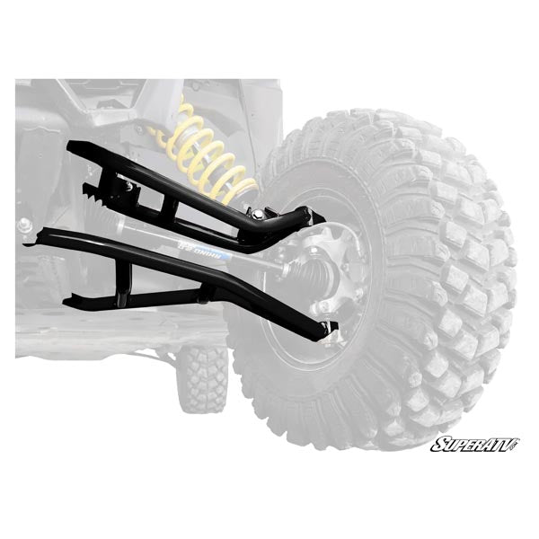 SUPERATV HIGH-CLEARANCE A-ARMS W/ BLACK STANDARD DUTY BALL JOINTS CAN-AM AA-CA-X3-002-TU-BS02