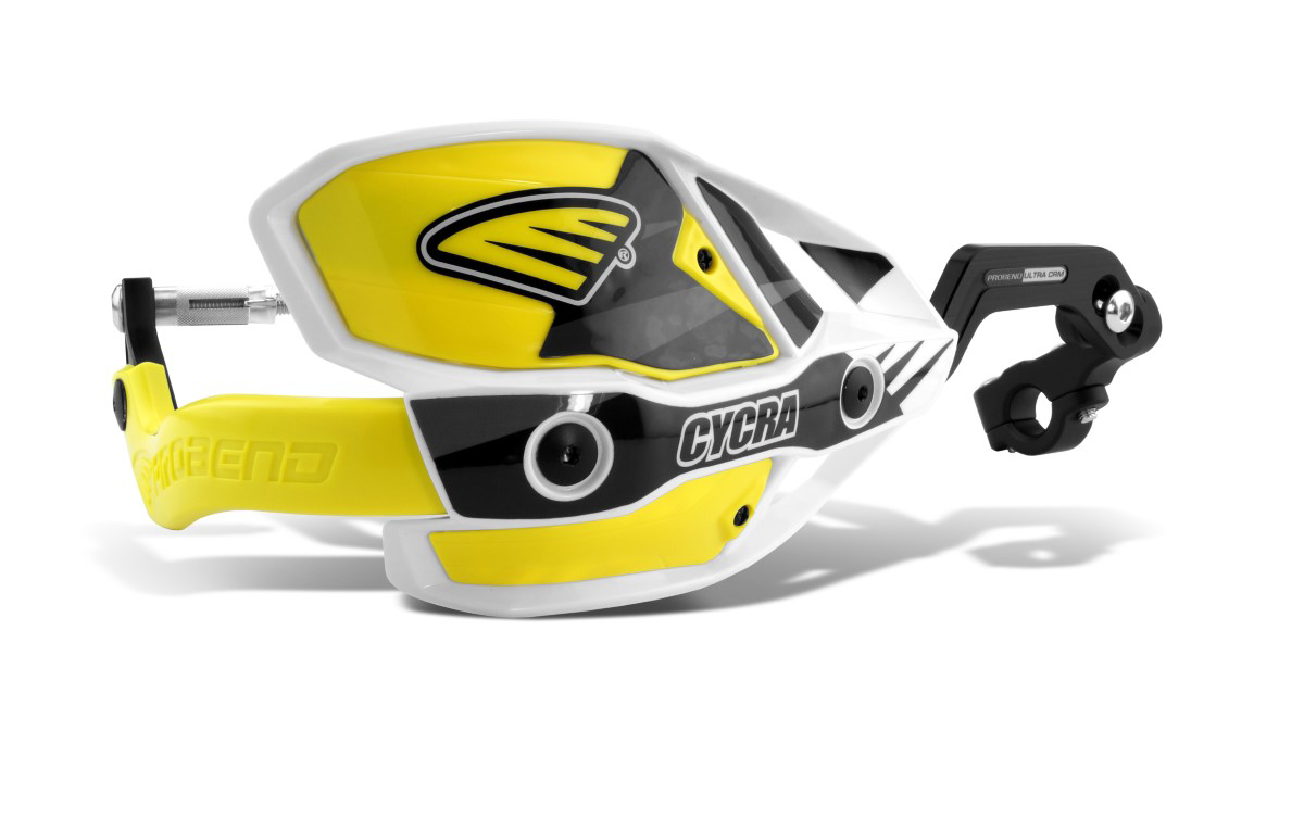 CYCRA H/GUARD ULTRA W/CRM CLAMP 1-1/8 YELLOW 1CYC-7408-55X