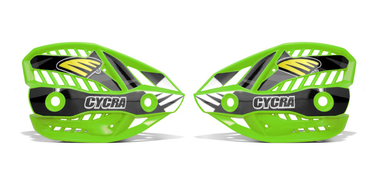 CYCRA H/SHIELDS ULTRA W/O CVRS GREEN 1CYC-1019-72