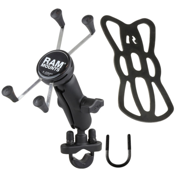 RAM MOUNTS MOUNT X-GRIP 5" W/U-BOLT KIT RAM-B-149Z-UN10