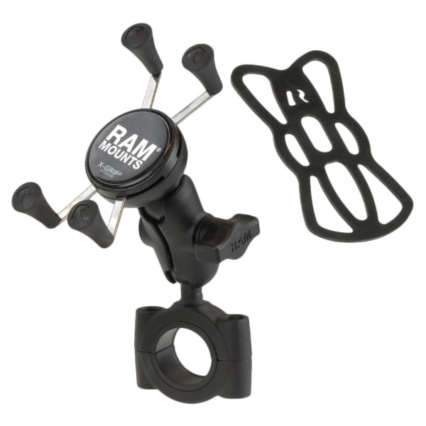 RAM MOUNTS MOUNT KIT X-GRIP SHORT HANDLEBAR 1 1/8" RAM-B-408-112-15-A-UN7U