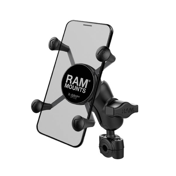 RAM MOUNTS PHONE MOUNT X-GRIP RAIL BASE SMALL RAM-B-408-37-62-A-UN7U