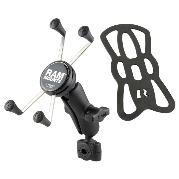 RAM MOUNTS HANDLEBAR MOUNT X-GRIP LARGE PHONE SHORT RAM-B-408-37-62-UN10U