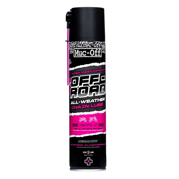 MUC-OFF CHAIN LUBE OFF-ROAD 400ML MUC-OFF 20452US
