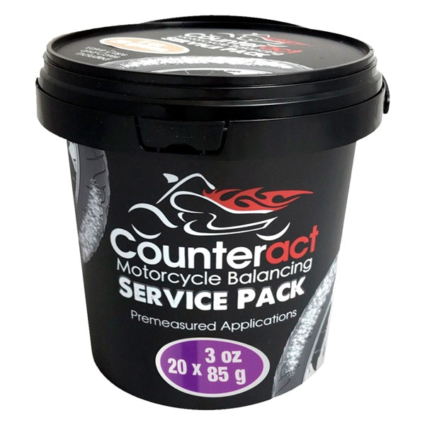 COUNTERACT BAG W/BEADS & VALVE CAP 3 OZ QTY20 MKSP3