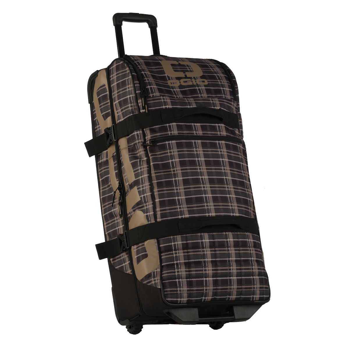 OGIO TRUCKER PLAIDLEY TAN/BLACK 801001.14