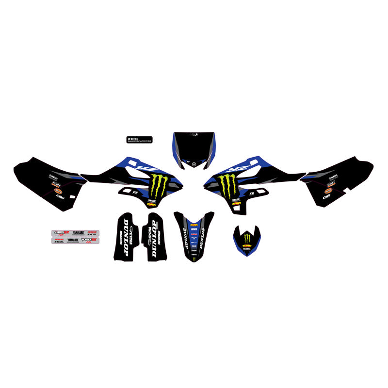 D'COR VISUALS COMP. KIT MONSTER ENERGY YZ 85 22-24 20-50-154