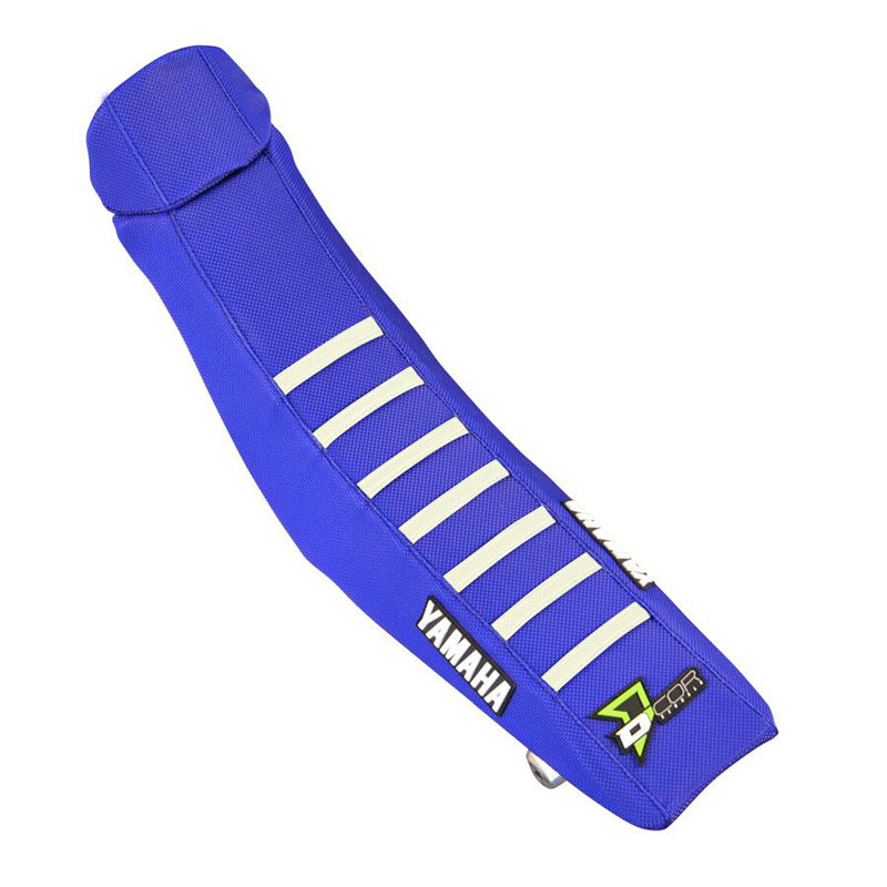 D'COR VISUALS SEAT COVER BLU / WHT YAM YZ 65 (18-25) 30-50-065