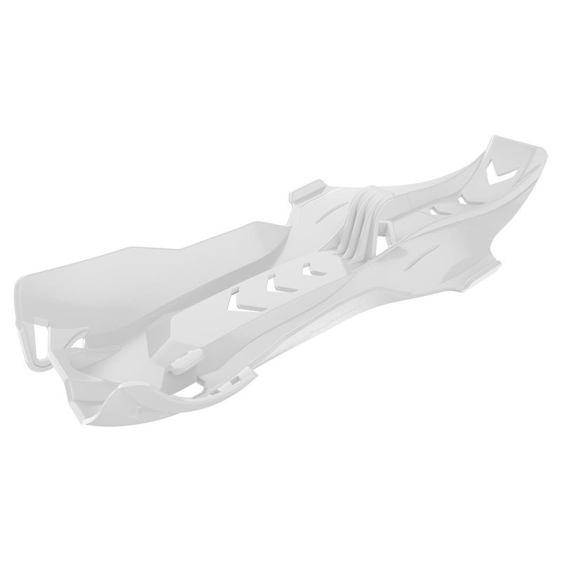 POLISPORT SKID PLATE FORTRESS EXT SX250 06-16 WHITE 8469000003
