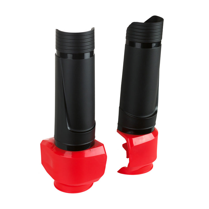 POLISPORT LOW TRIPLE CLAMP GUARD BLK/RED -101934588