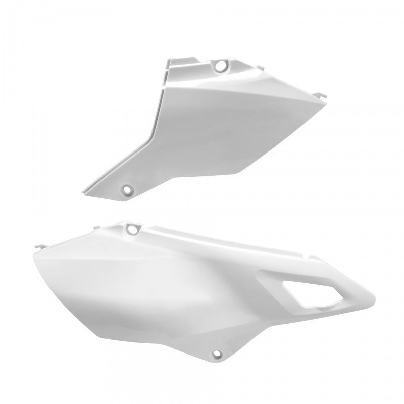POLISPORT SIDE PANELS RESTY DR-Z400 00-25 (WHITE) 8610700003