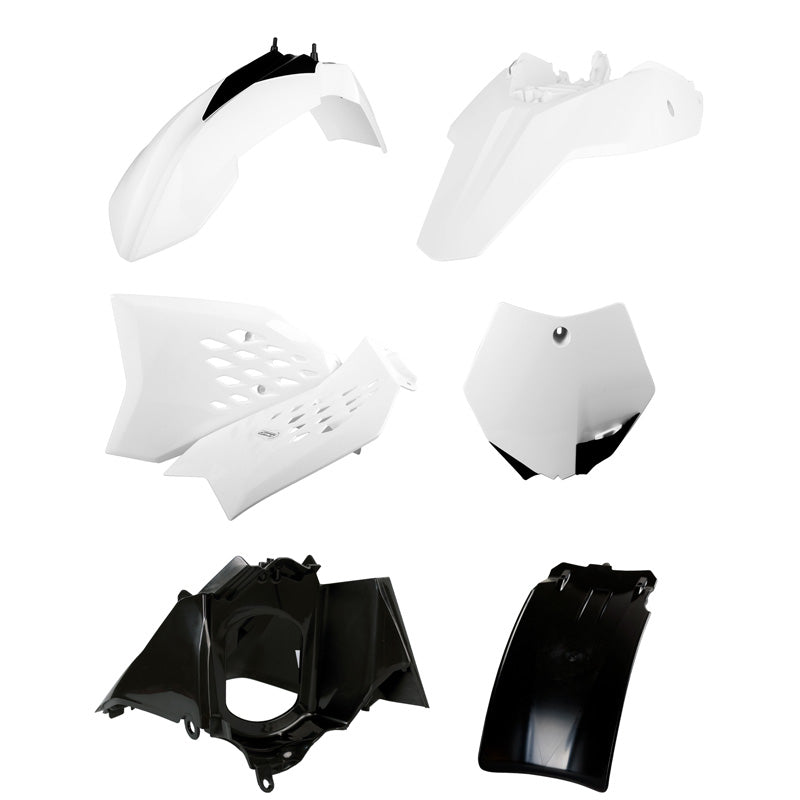 POLISPORT COMPLETE KIT 65SX (12-15) WHITE 90214
