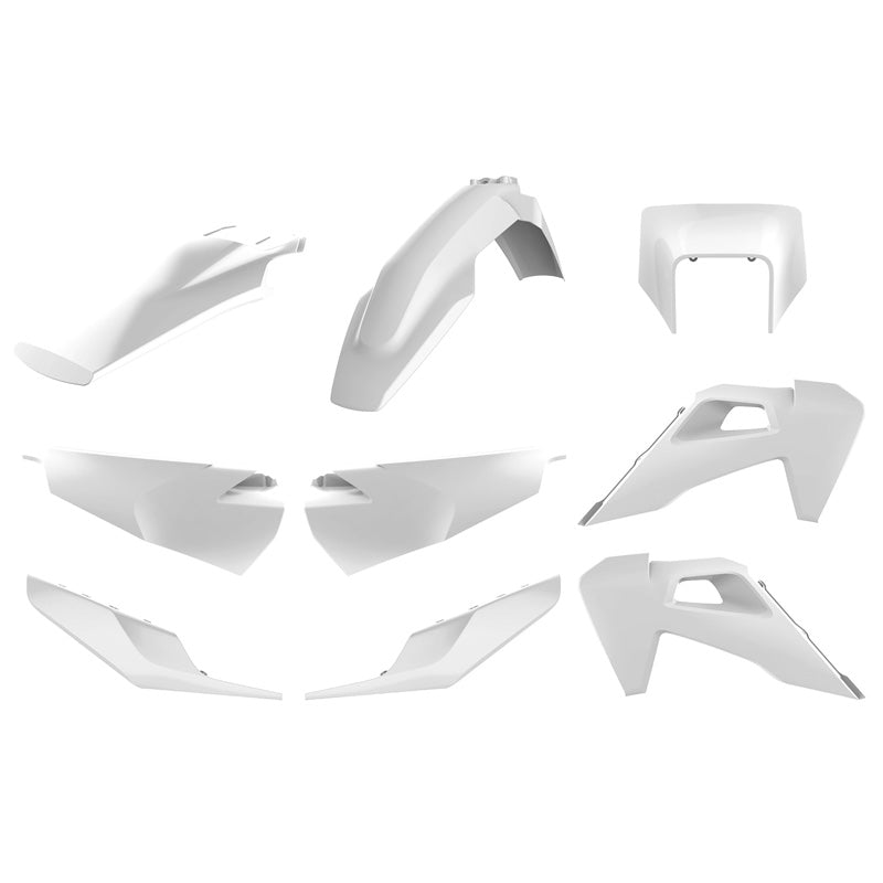 POLISPORT WHITE FULL ENDURO KIT 91023