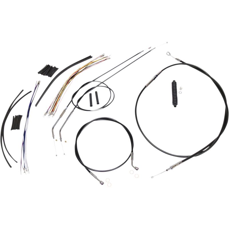 MAGNUM CONTROL CABLE KIT - XR - BLACK/CHROME 489652