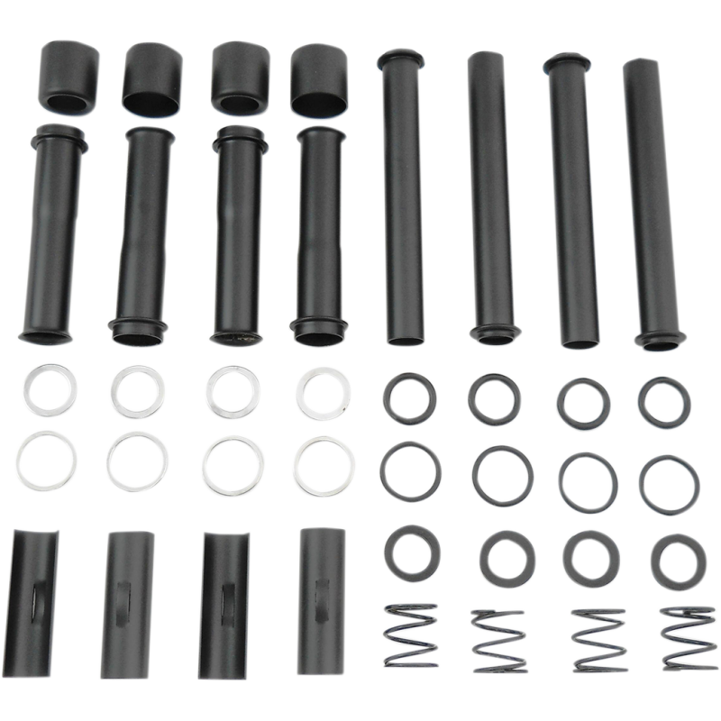 DRAG SPECIALTIES 04-19 XL STN BLK PUSHROD TUBES 77335BS6