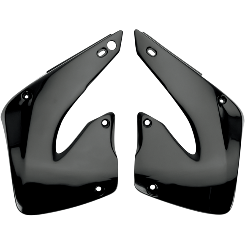 UFO CR125/250 00-01 RAD COVERS BLACK HO03664-001
