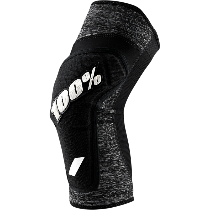 100% RIDECAMP KNEE GUARDS GREY HEATHER/BLACK MD 70001-00006