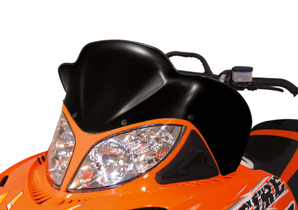POWERMADD WINDSHIELD LOW 17" BK A/C POWERMADD 12823