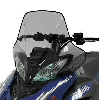 POWERMADD WINDSHIELD TALL 18.5 CLR BK YAM 15640