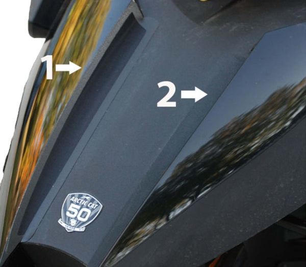 FROGZSKIN INNER HOOD KIT (2PC) A/C FROGZSKIN F0110