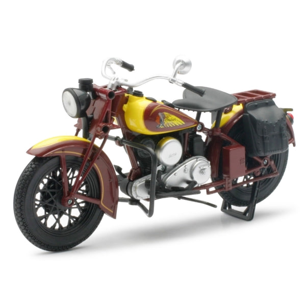 NEW RAY TOYS SCALE MODEL 1:12 INDIAN SPORT SCOUT 42113