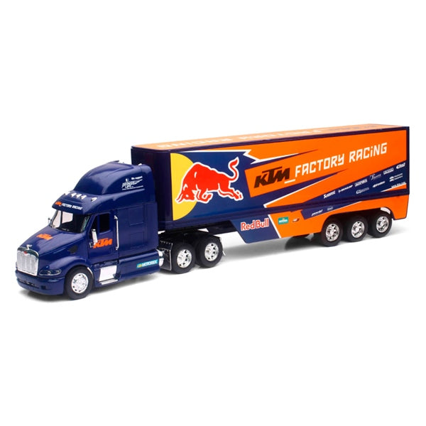 NEW RAY TOYS SCALE MODEL 1:32 TRUCK RED BULL KTM 14393