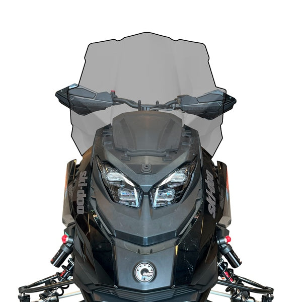 POWERMADD WINDSHIELD TALL 21" CLR W/BK FADE SKIDOO 13740