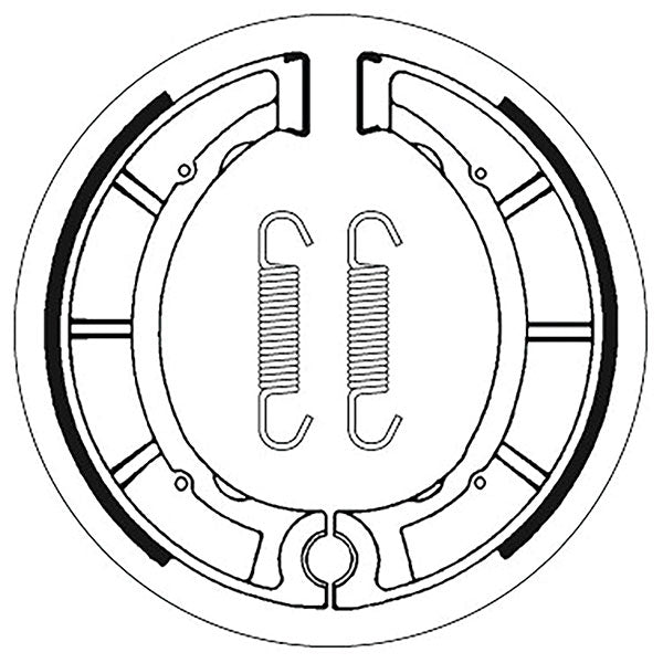 SBS BRAKE SHOES WITH SPRINGS YAMAHA 5192035100