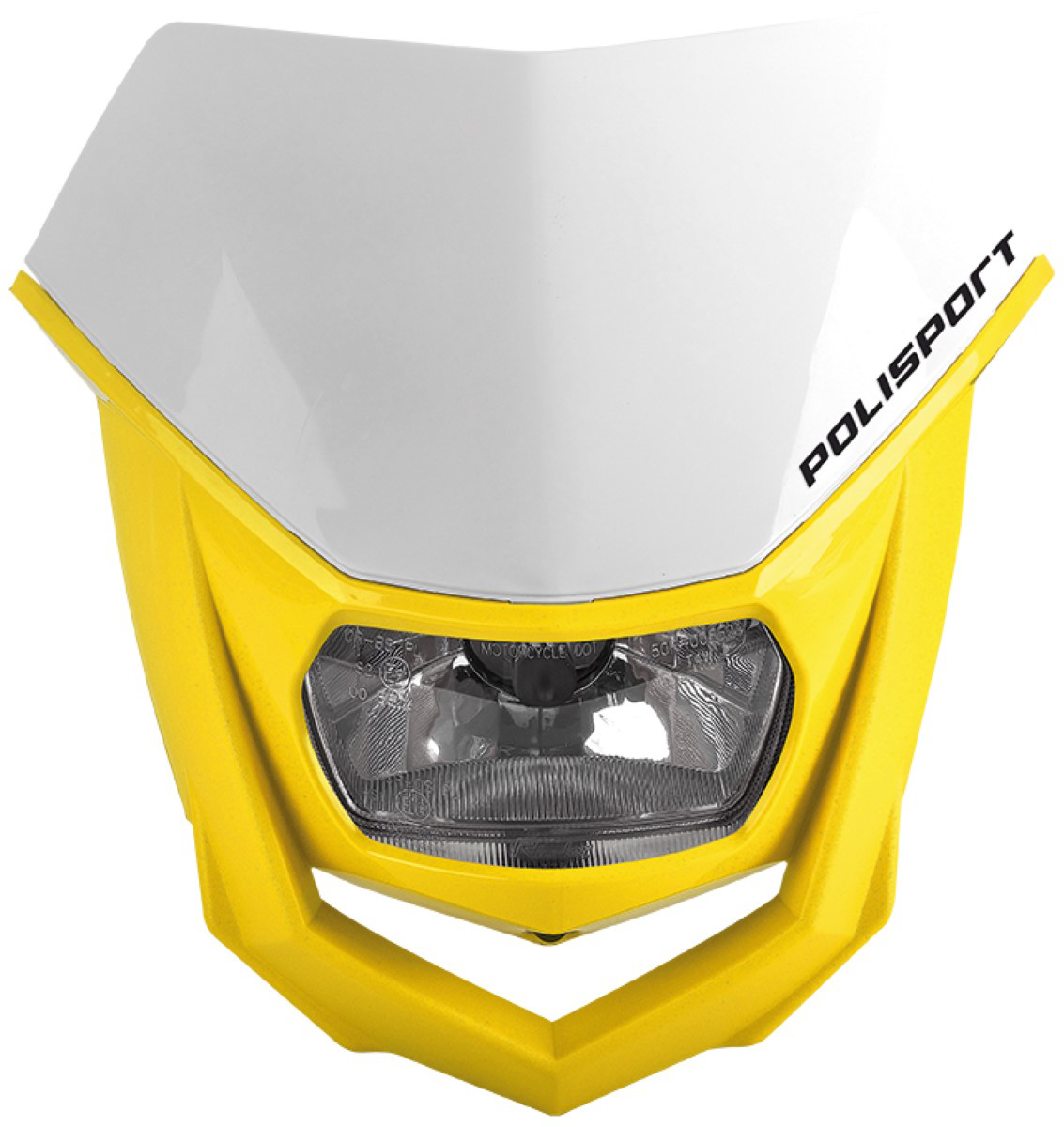 POLISPORT HALO HEADLIGHT YELLOW 8657400037