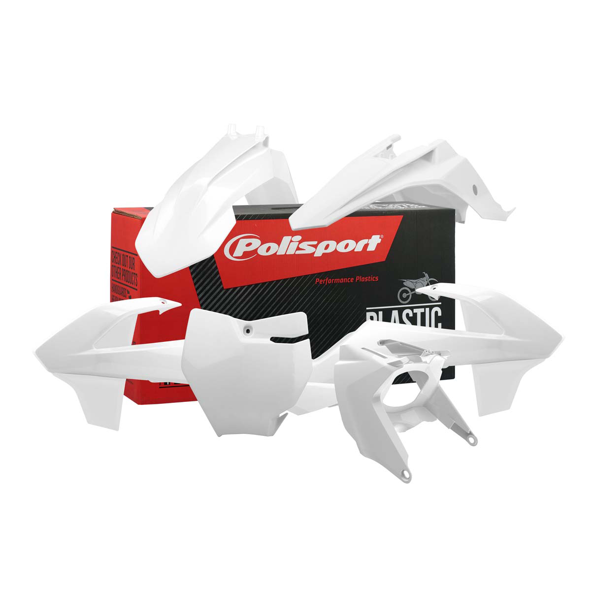 POLISPORT COMPLETE KIT 65 SX (16-23) WHITE 90684