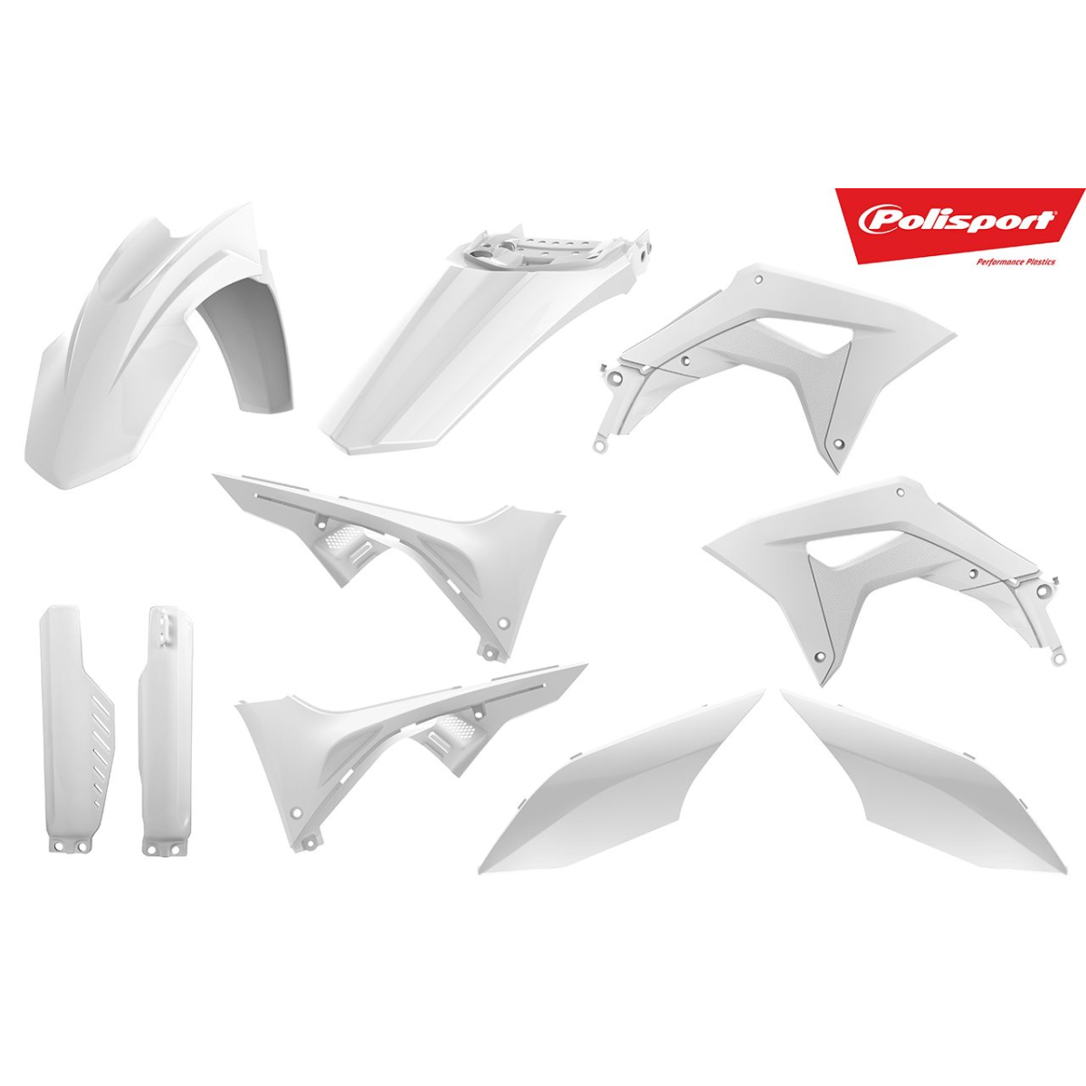 POLISPORT COMPLETE KIT CRF150L (17-24) WHITE 90848