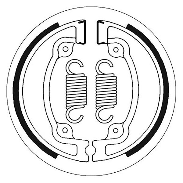 SBS BRAKE SHOES WITH SPRINGS BOMBARDIER/CAN-AM/HONDA 5192041100