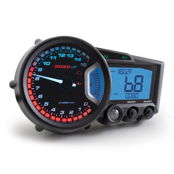 KOSO GP STYLE SPEEDOMETER RX-2 KOSO BA010001