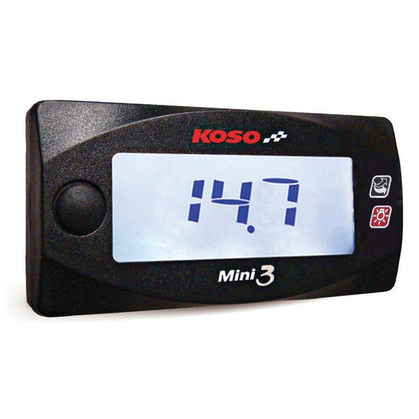KOSO AIR/FUEL RATIO MINI 3 NARROW BAND BA003211