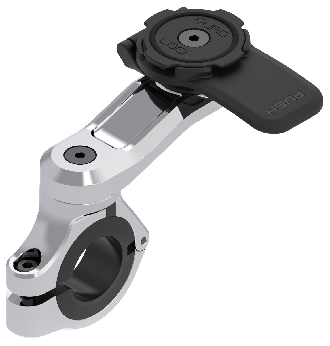 QUAD LOCK QUAD LOCK HANDLEBAR MOUNT PRO CHROME QLM-HBR-CHR