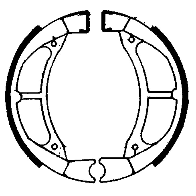 ITL BRAKE SHOE ITL KEVLAR 502/VB226. 208502