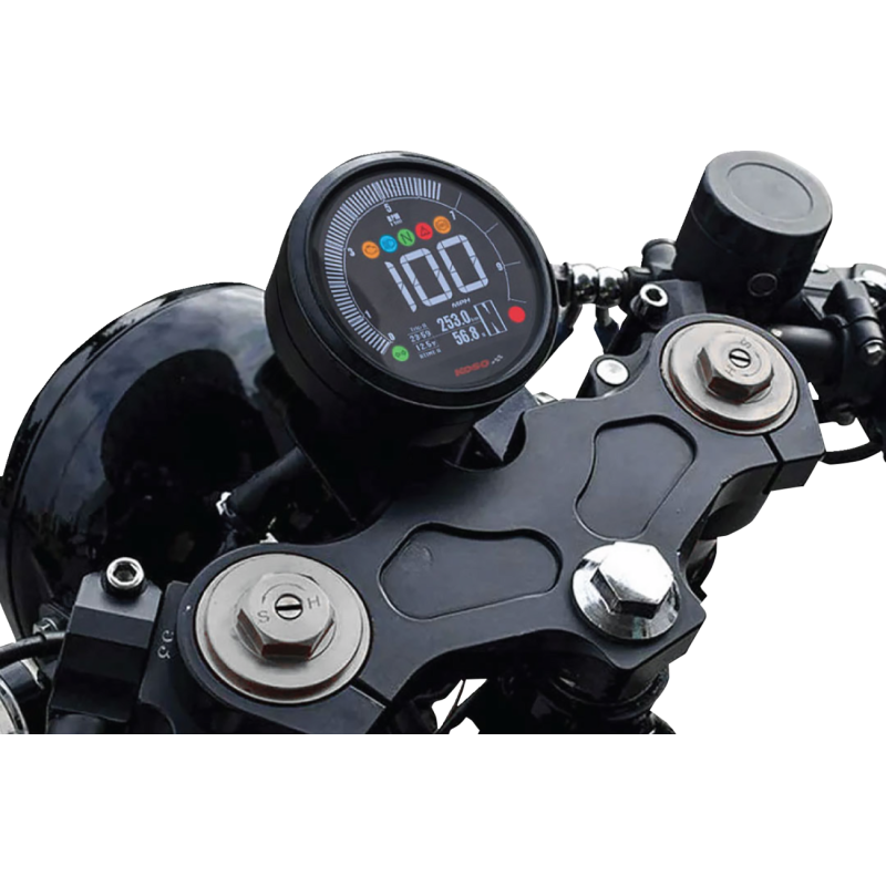 KOSO NORTH AMERICA DL-04 UNIVERSAL METER BLACK BA077300